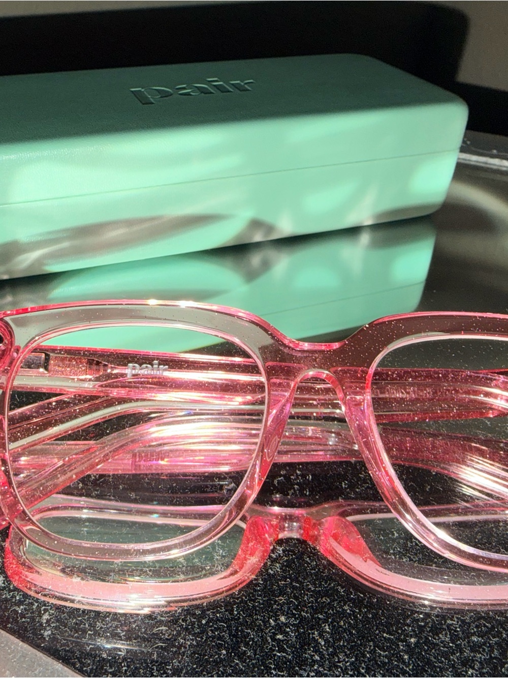 NEW PAIR PaytonPink Glitter frames - Picture 5 of 11